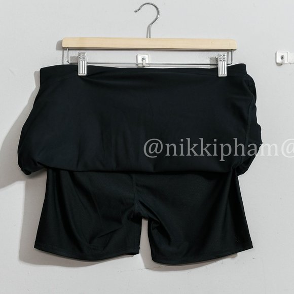 NWT Skechers GOWALK Ladies' Skort in BLACK - Picture 5 of 5